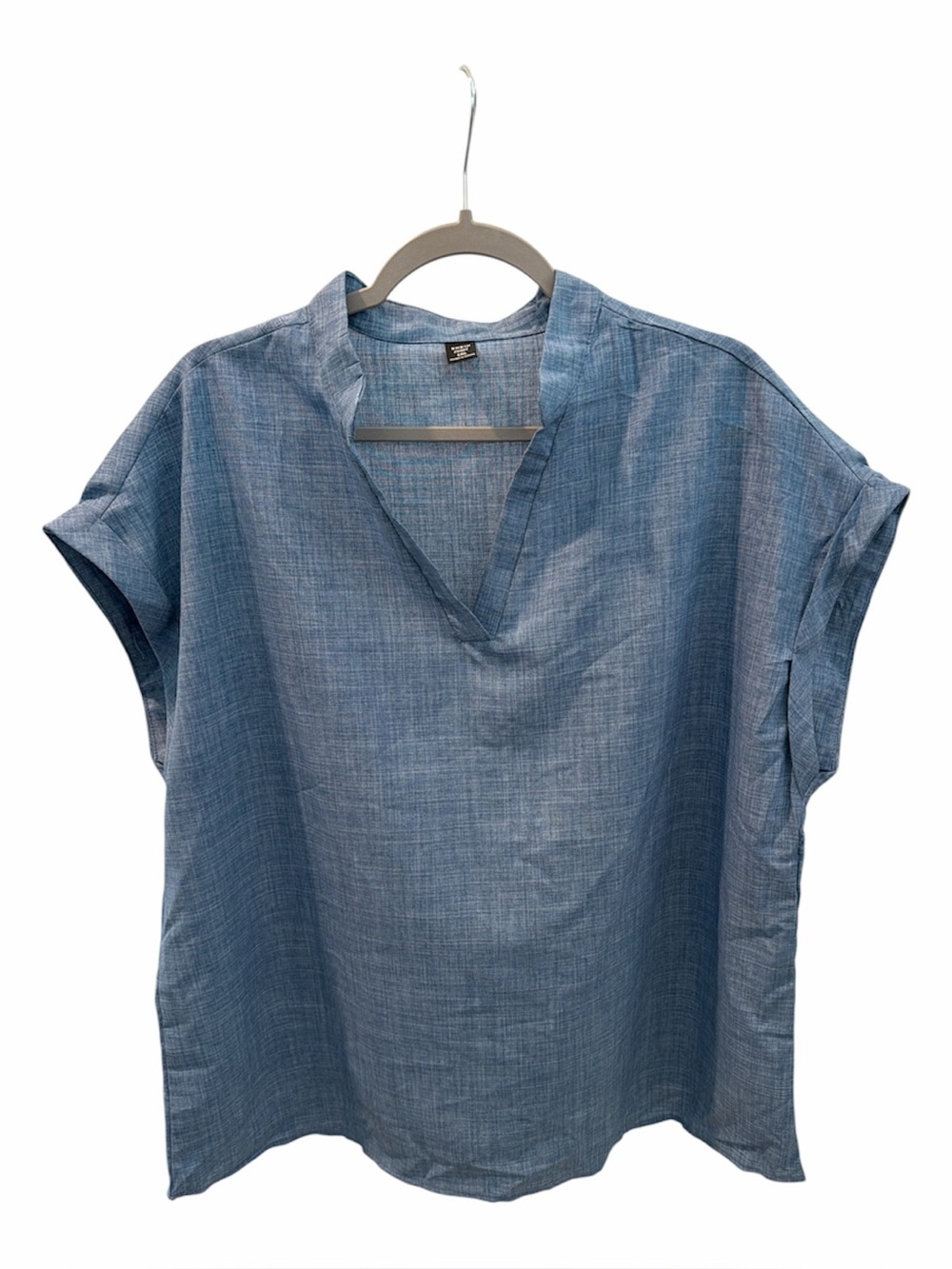 SHEIN Curve Blue Blouse size 1XL